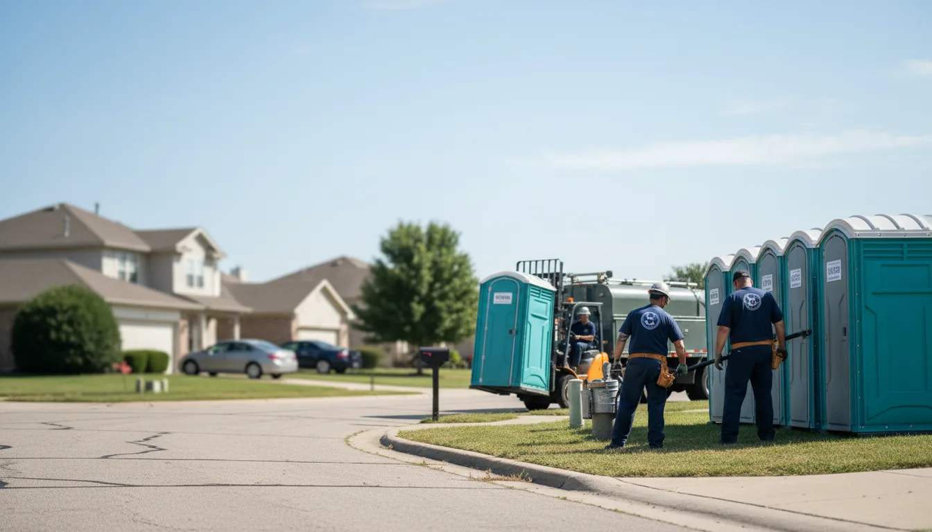 Porta Potty Rental in Peachland, NC near me